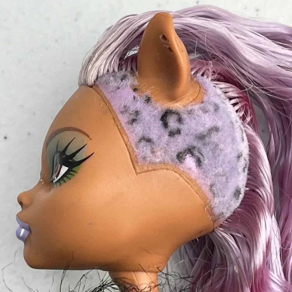 Monster High Clawdeen Wolf Ghouls Rule Halloween 2012 Curly Mohawk Fuzzy Jacket